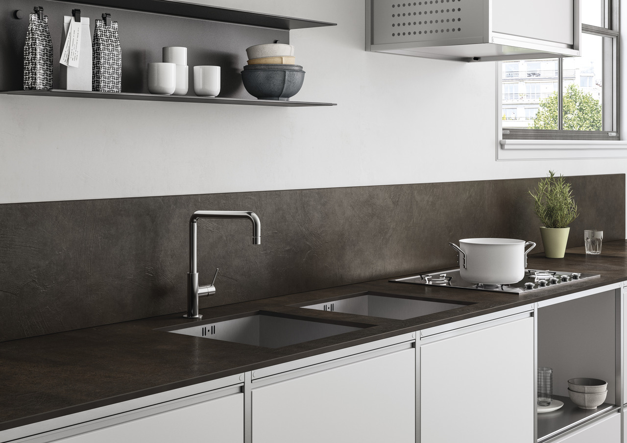 Urban Antracite: Kitchen Countertop and Worktop Sapienstone