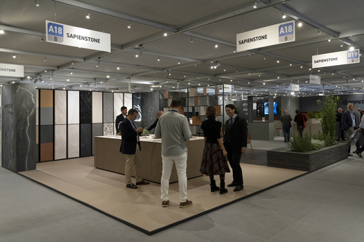 Sapienstone at the SICAM 2024 exhibition: Innovative design and cutting-edge surfaces for interior design