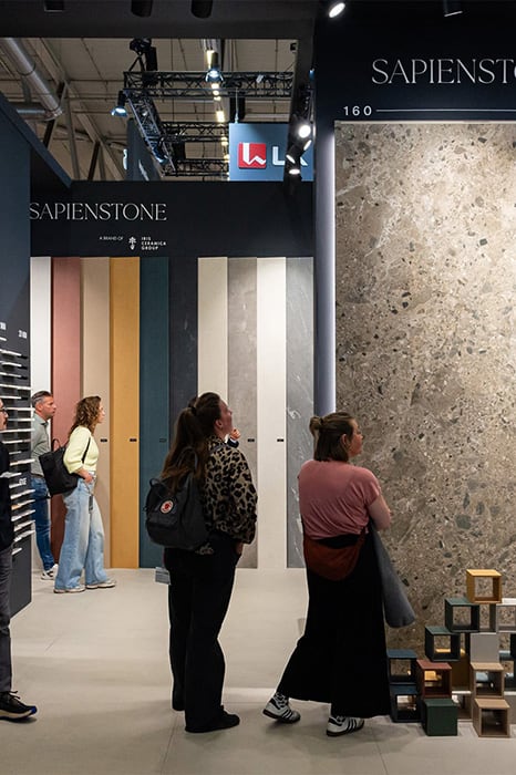 Sapienstone’s Ceramic Surfaces Land at Interzum 2025