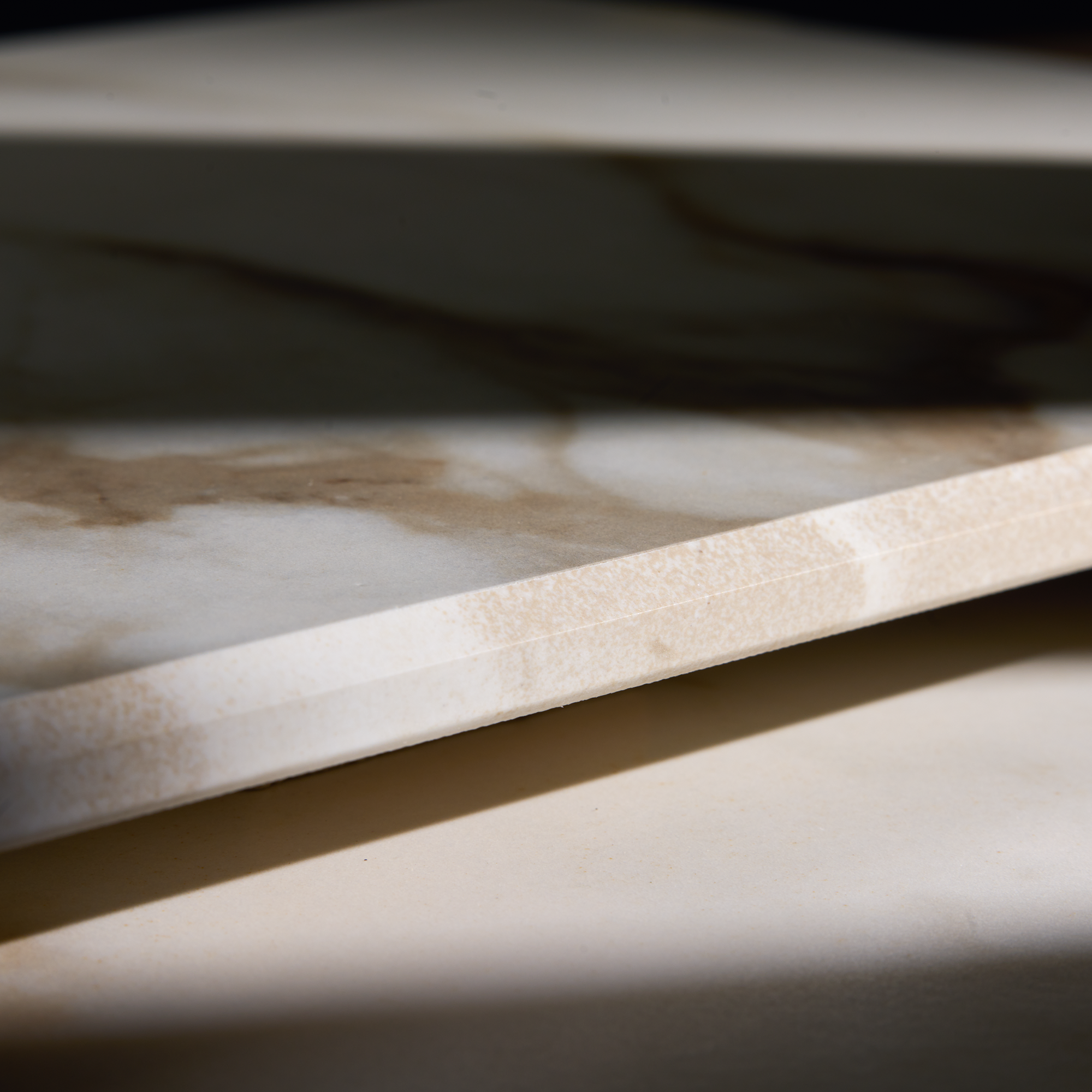 Canto recto redondeado