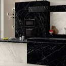 White marble-effect kitchen tops: 4 combinations