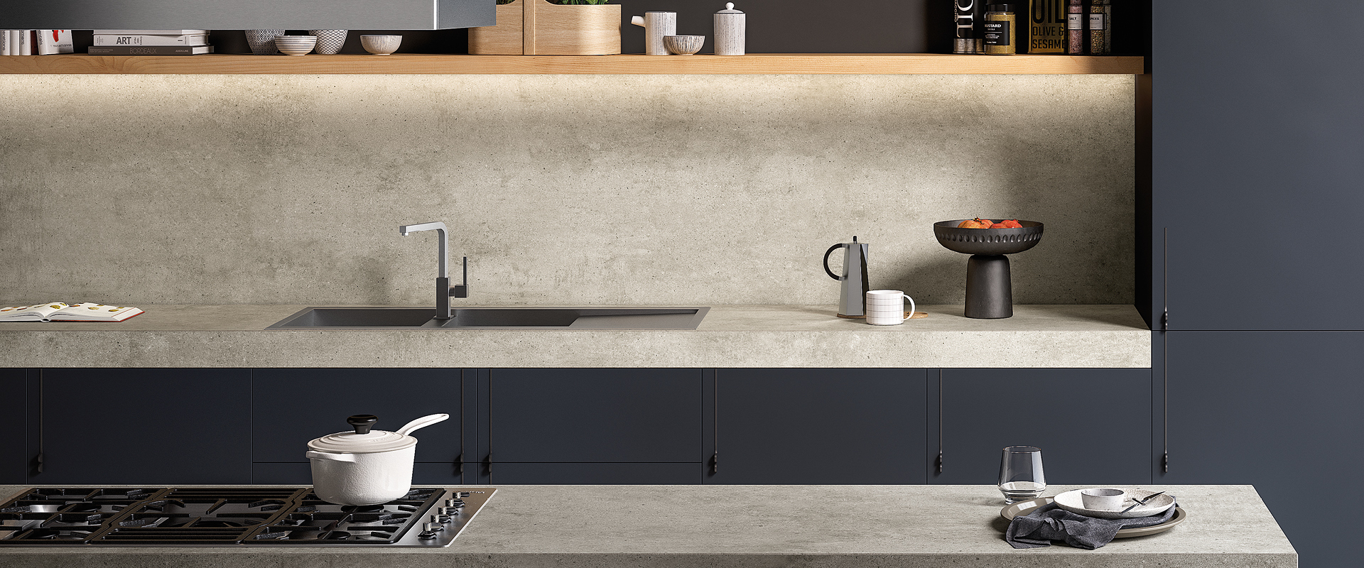 How many types of kitchen tops are there?